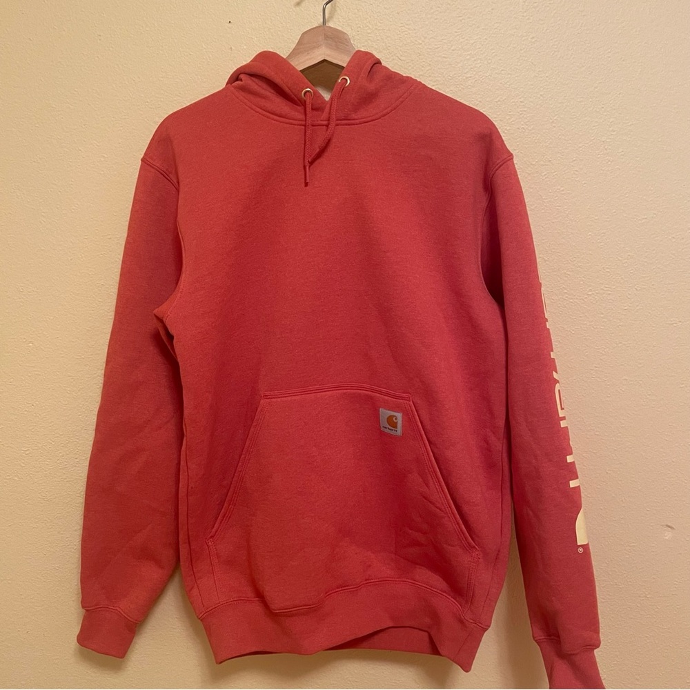 Carhartt Midweight Loose Fit Logo Hoodie. Size Small